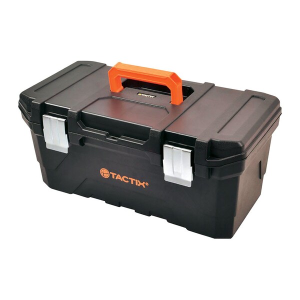 Tactix Tool Box, Plastic, 23 in W 320343 | Zoro